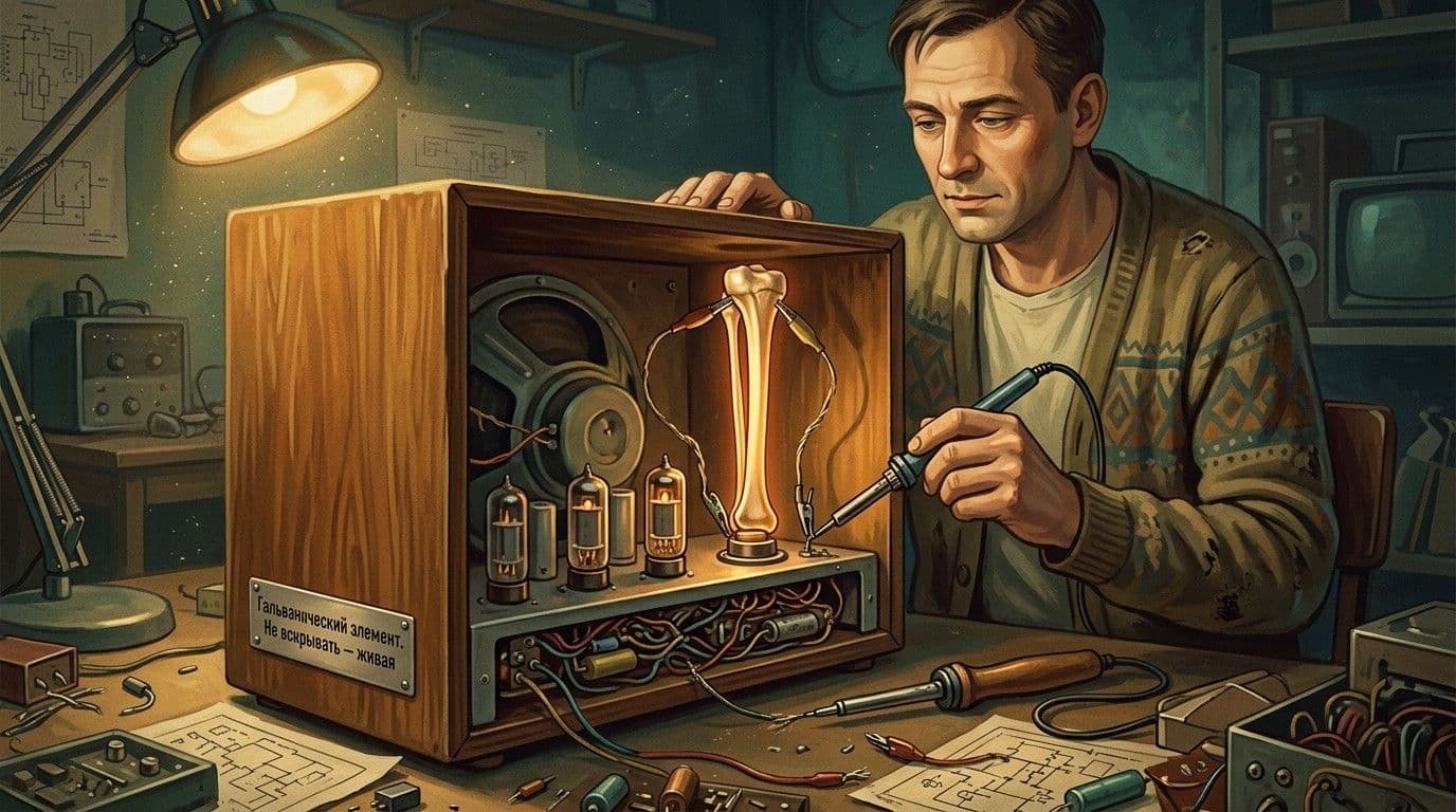 Кости как батарейки: почему скелет вырабатывает электричество и как им лечат несрастающиеся переломы