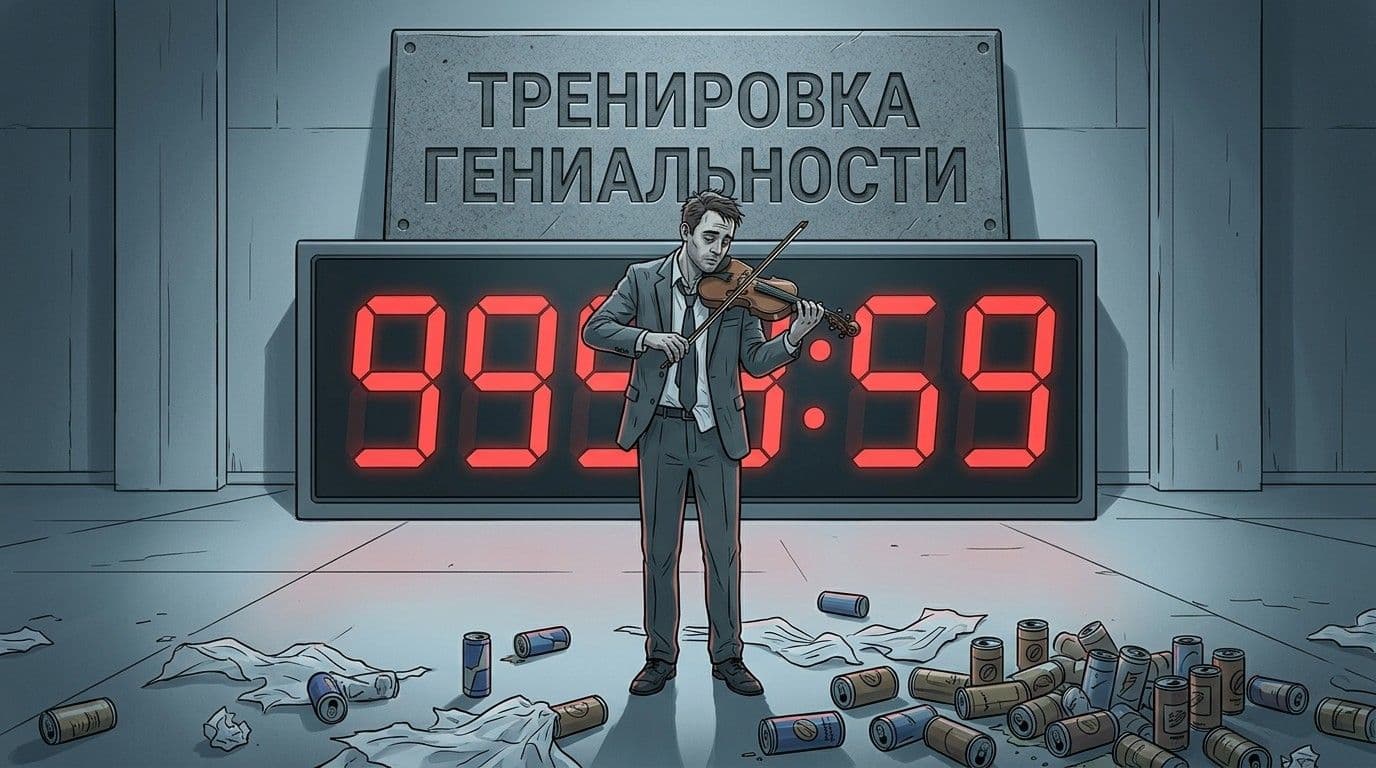 Магия десяти тысяч часов: как превратить свою жизнь в бессмысленный марафон