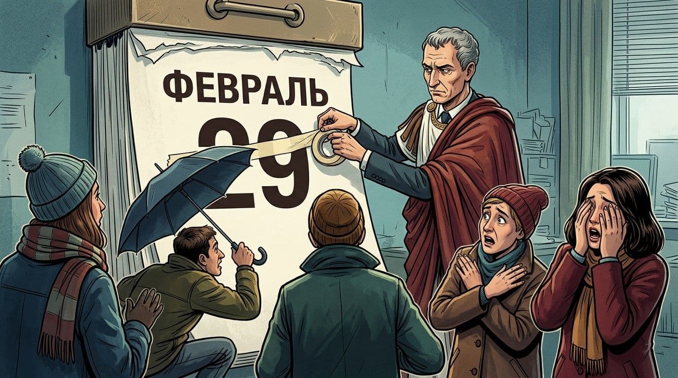 Високосная паранойя: как математическая заплатка для эго Цезаря стала объектом культа