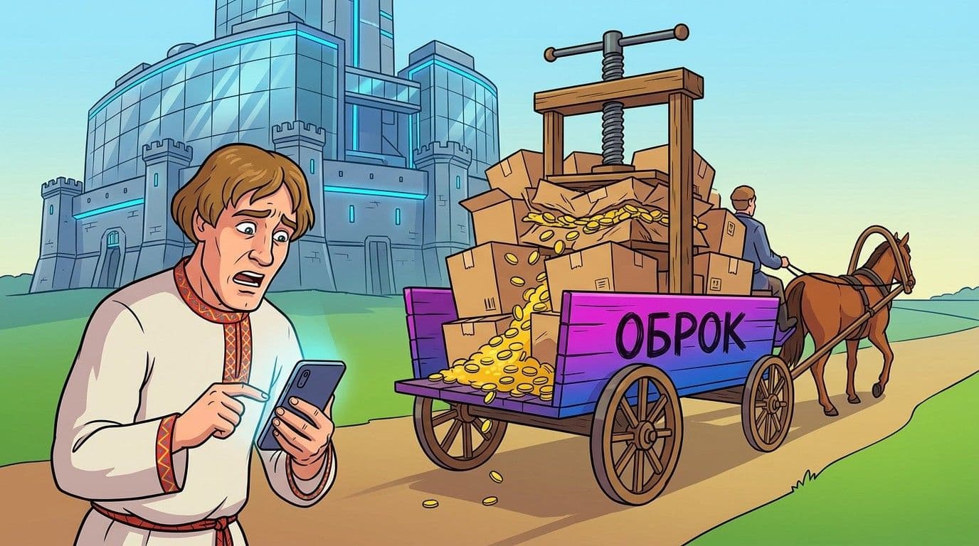 Алгоритмическая барщина: как маркетплейсы превратили бизнес в крепостное право
