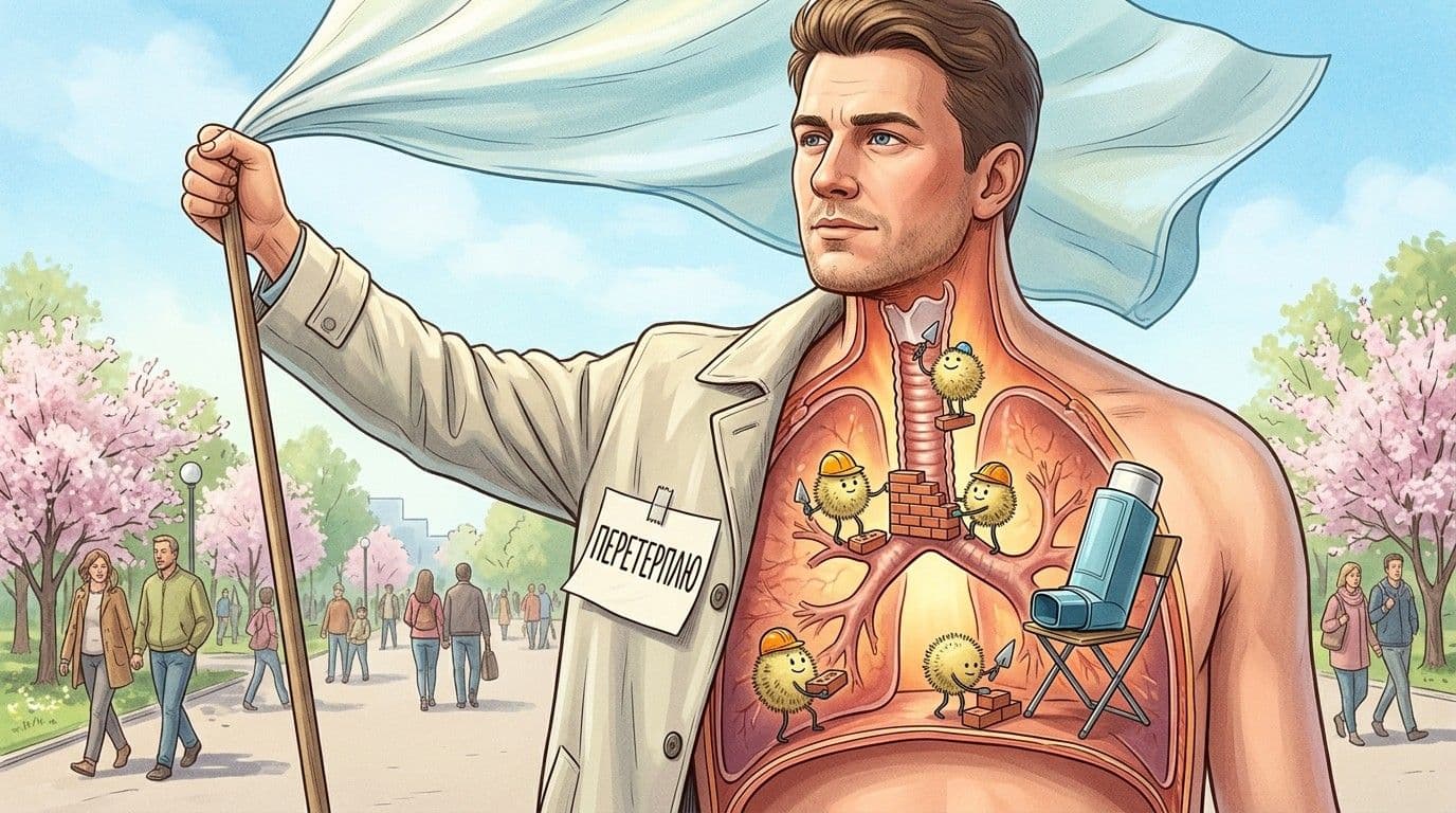Терпеть или лечить: почему «перетерпеть» поллиноз — прямой путь к астме и ингалятору на всю жизнь