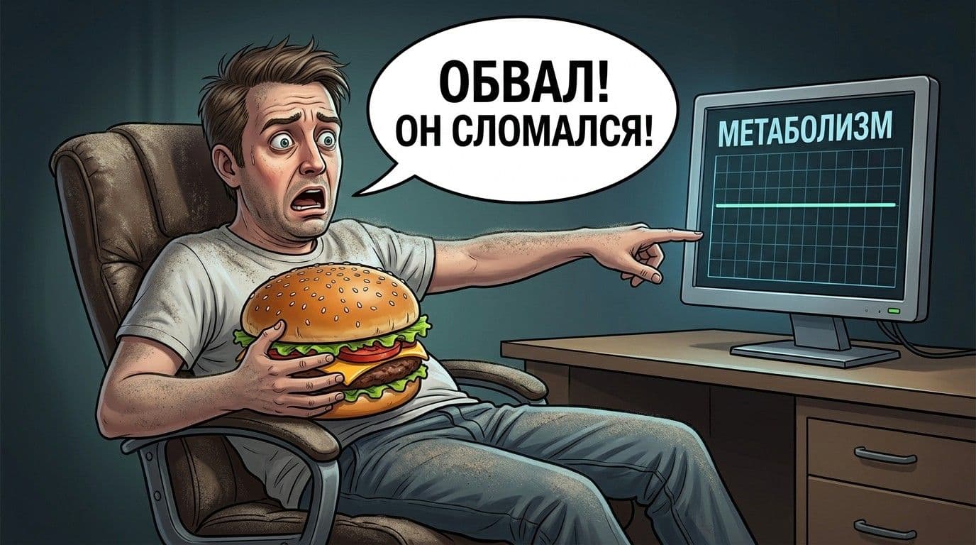 Заговор среднего возраста: почему метаболизм не замедляется после тридцати