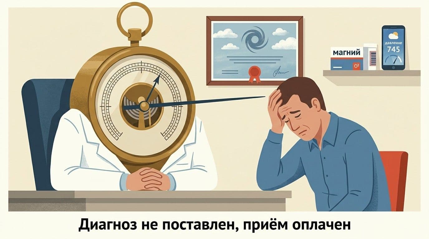 Барометр в кармане: почему метеозависимость — это диагноз из интернета
